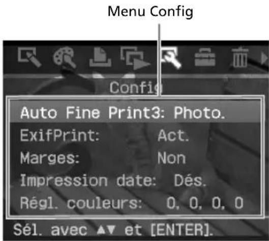 SONY DPP-FP55 - Appuyez sur MENU. - 2