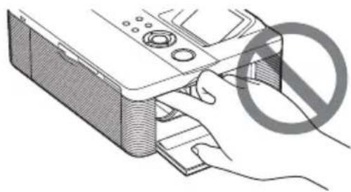 SONY DPP-FP55 - Retrait de la cartouche d'impression - 4