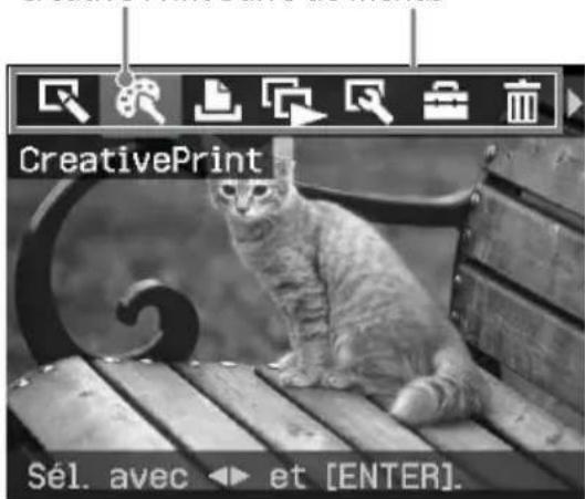 SONY DPP-FP55 - Appuyez sur MENU. - 1