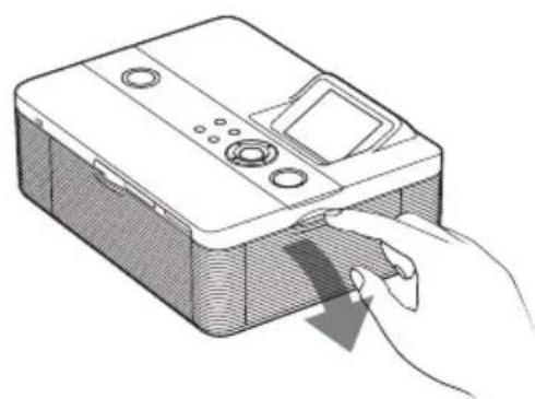 SONY DPP-FP55 - Chargement de la cartouche d'impression - 1