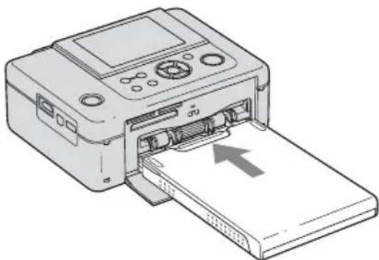 SONY DPP-FP97 - Set the print paper into the paper tray. - 4