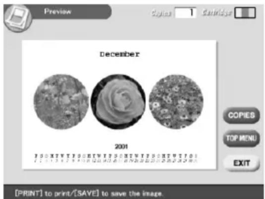 SONY DPP-SV88 - Appuyez sur les touches de direction (↓/↑) pour déplacer le curseur sur "NEXT", puis appuyez sur ENTER/PRINT QTY. - 1