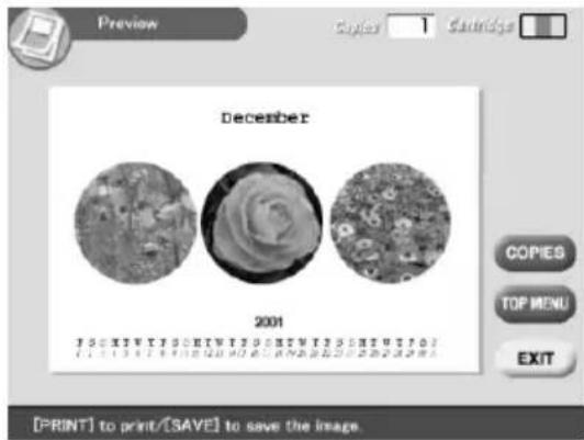 Preview Copies 1 Satridge December 2001 [PRINT] to print/[SAVE] to save the image.