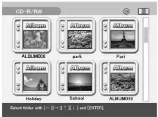 CD-R/RW Album album album album album album album album album album album album album album album album album album album album album album album album album album album album album album album album album album album album album album album album album album album album album album album album album album album bum008 park Pari Holiday School ALBUM019 Select folder with [←][→][↑][↓] and [ENTER]