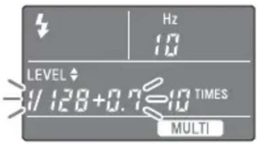 Hz 10 LEVEL 1/120+0.7=10 TIMES MULTI