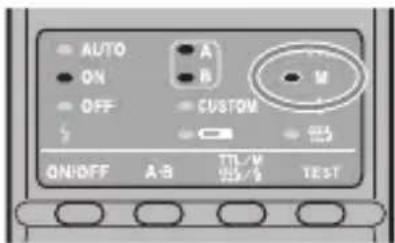 AUTO ON OFF CUSTOM ON/OFF A/B TTL/M 105/8 TEST