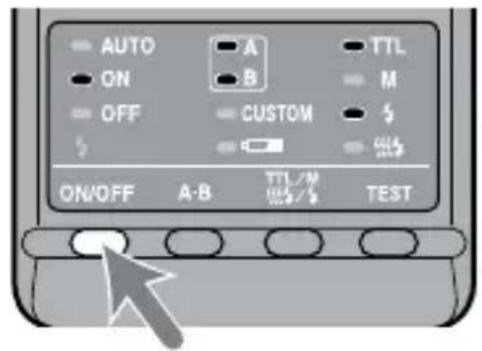 AUTO ON OFF CUSTOM ON/OFF A-B TTL/M TEST A B M S TEST TTL/M 100%/$