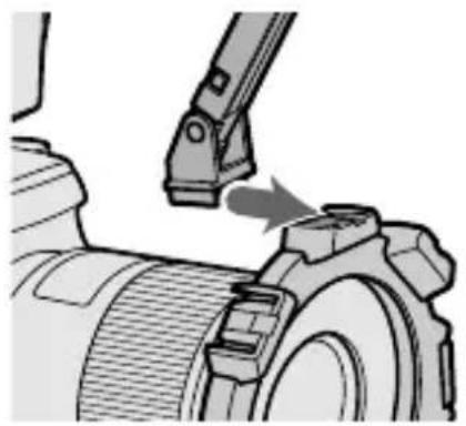 SONY HVL-MT24AM - Attaching the arm - 1