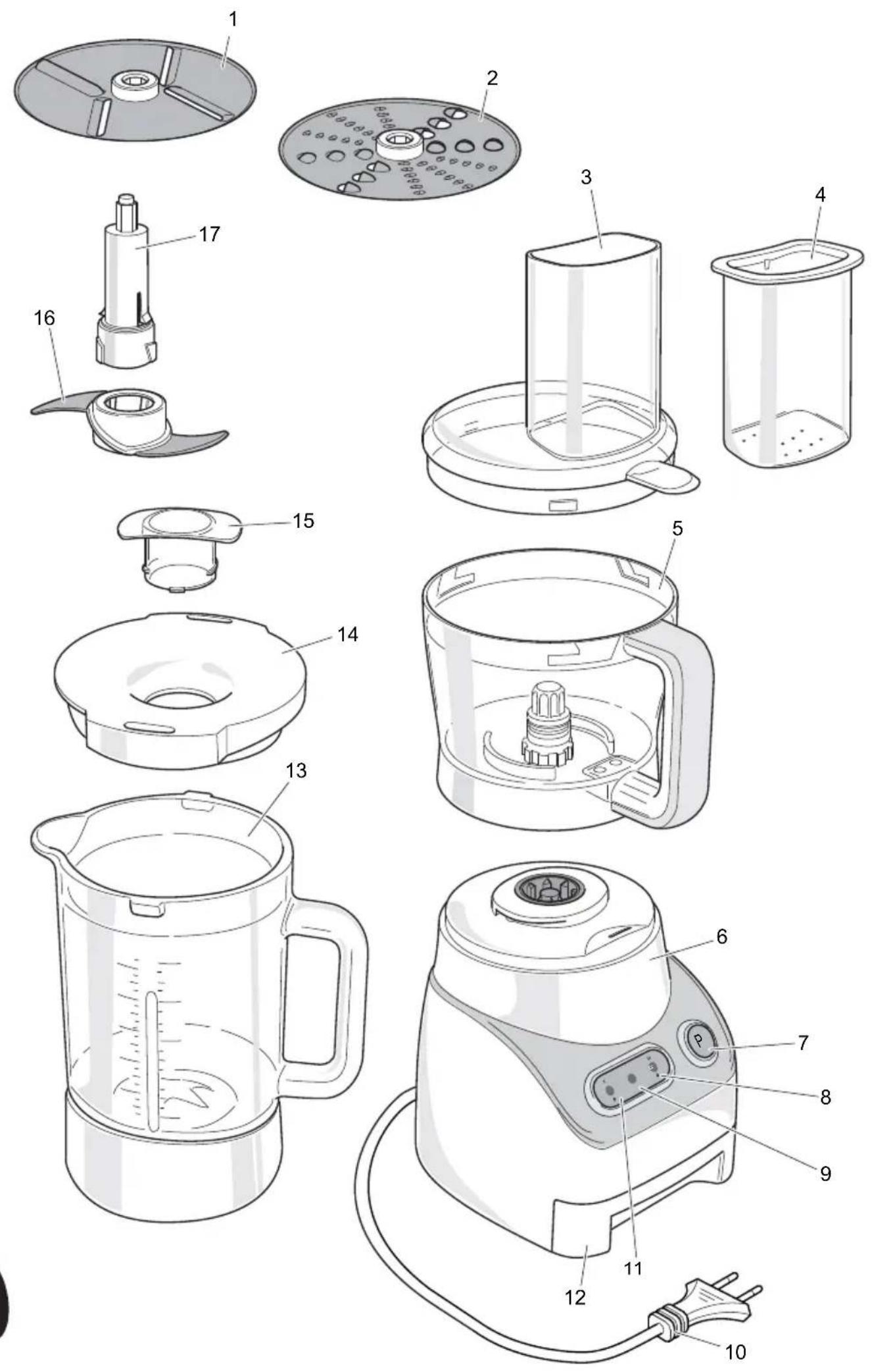 PRINCESS 212700 Food Processor Pro - Food Processor and Blender Article 212700 - 2