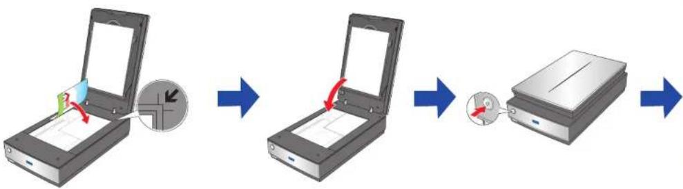 EPSON Perfection V750 Pro - can a photo • Numérisez une photo - 1