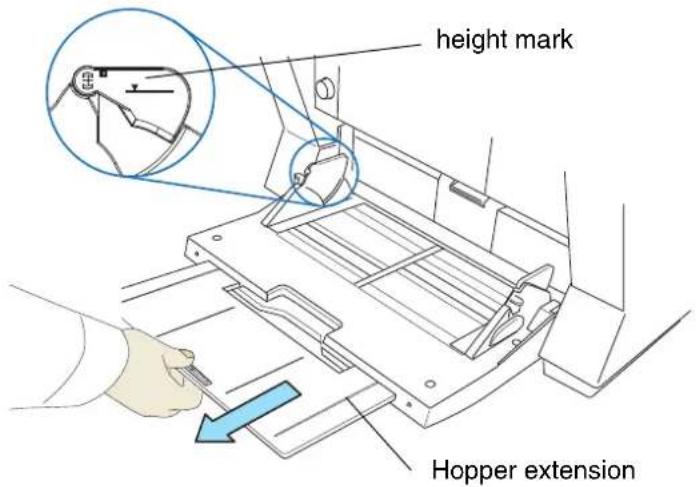 FUJITSU fi-5950 - Adjust the Side guides to the document width. - 3