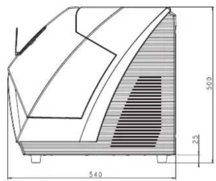 FUJITSU fi-5950 - Dimensions - 4