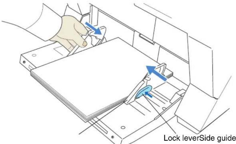 FUJITSU fi-5950 - Adjust the Side guides to the document width. - 1