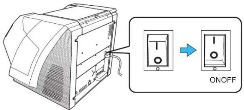FUJITSU fi-5950 - ■ Turning the Power ON - 2