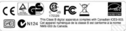 FUJITSU fi-6130 - Positions of Labels on the Scanner - 3