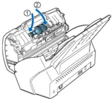 FUJITSU fi-6130 - Remove the Brake roller from the scanner. - 5