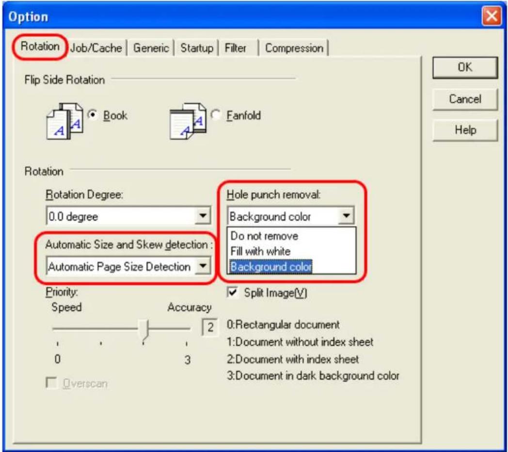FUJITSU fi-6130 - In the TWAIN Driver dialog box, click the [Option] button. - 3