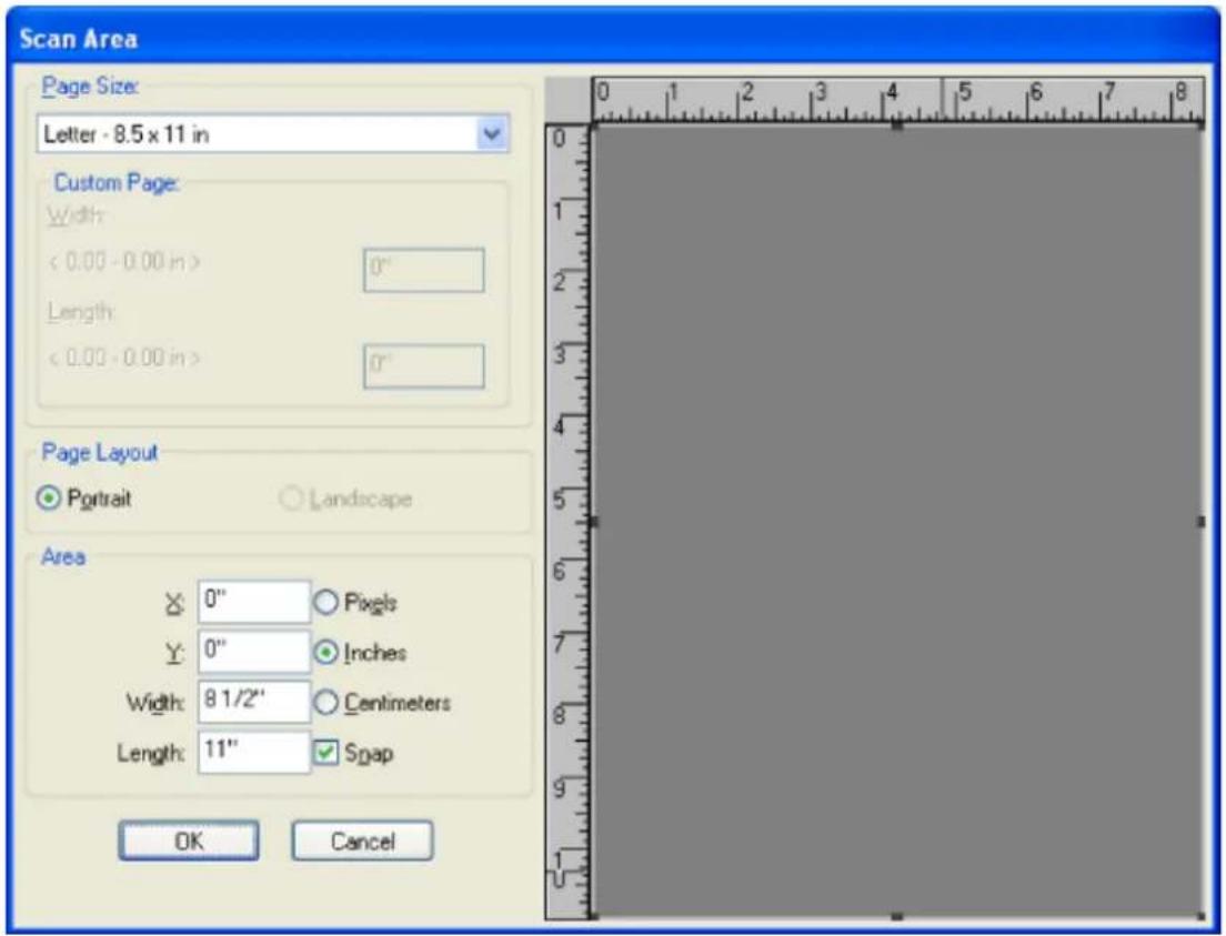 FUJITSU fi-6130 - [Scan Area] Button - 1