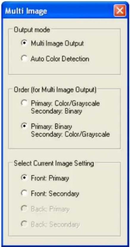 FUJITSU fi-6130 - In the [TWAIN Driver] dialog box, mark the [Enable Multi Image] checkbox. - 2