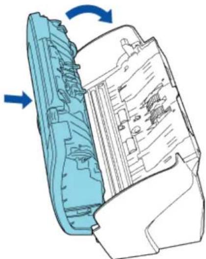 FUJITSU fi-6130 - Attach the Pick roller shaft to the scanner. - 3