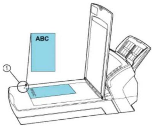 FUJITSU fi-6130 - Loading Documents on the Flatbed for Scanning [fi-6230 only] - 2