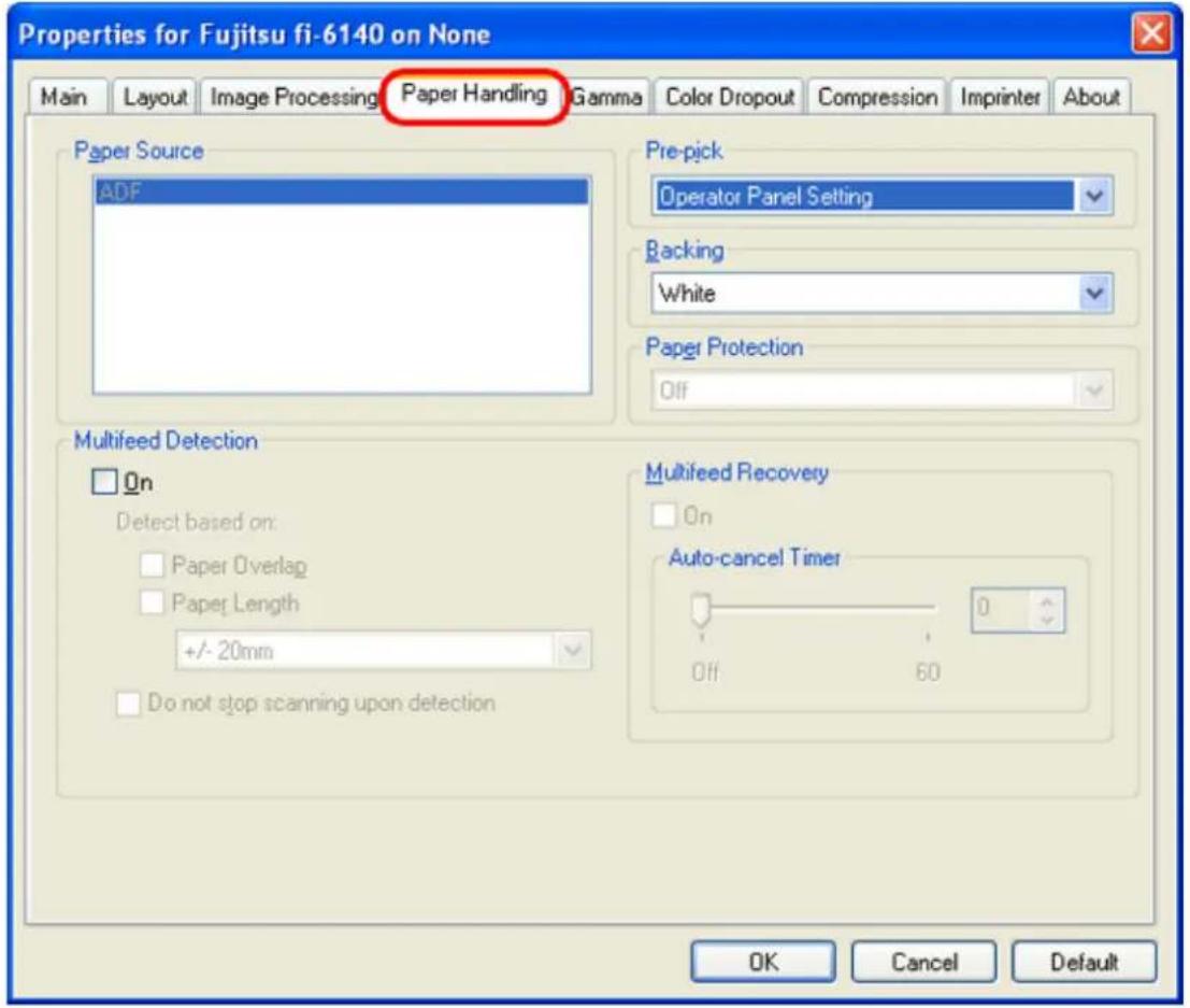 FUJITSU fi-6240 - [Paper Handling] Tab - 1