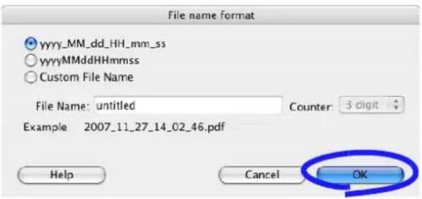 FUJITSU ScanSnap S300M - ■ [File name format] button - 1