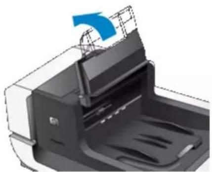 HP Scanjet Flow N9120 fn2 - Position de l'imprimeuse - 2