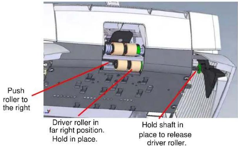KODAK Ngenuity 9150 - Cleaning the skimmer rollers - 5