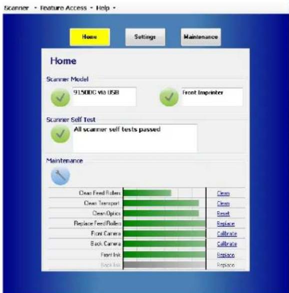 KODAK Ngenuity 9150 - Home screen - 1
