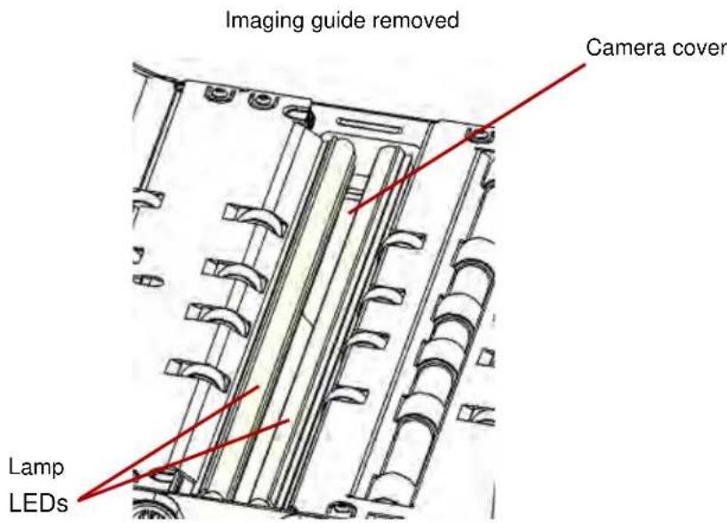 KODAK Ngenuity 9150 - CAUTION: Do not remove the imaging guide from the black frame. - 2