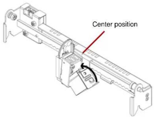 KODAK Ngenuity 9150 - Installing the back page imprinter and ink cartridge - 1