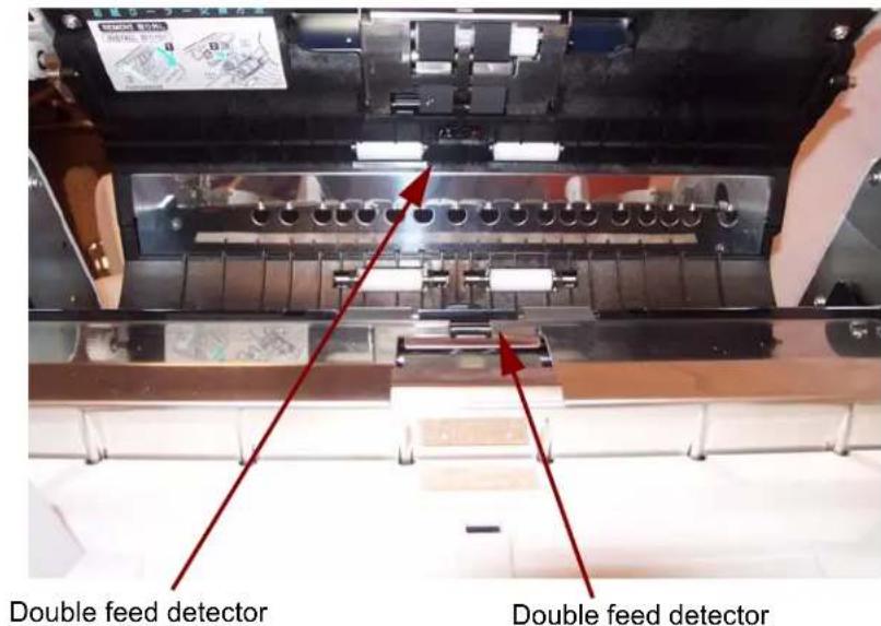 KODAK Truper 3210 - Cleaning the paper sensor, waiting sensors and double feed detector - 2