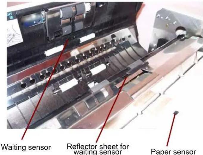 KODAK Truper 3210 - Cleaning the paper sensor, waiting sensors and double feed detector - 1