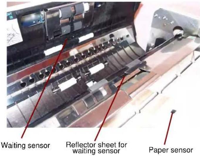KODAK Truper 3610 - Cleaning the paper sensor, waiting sensors and double feed detector - 1