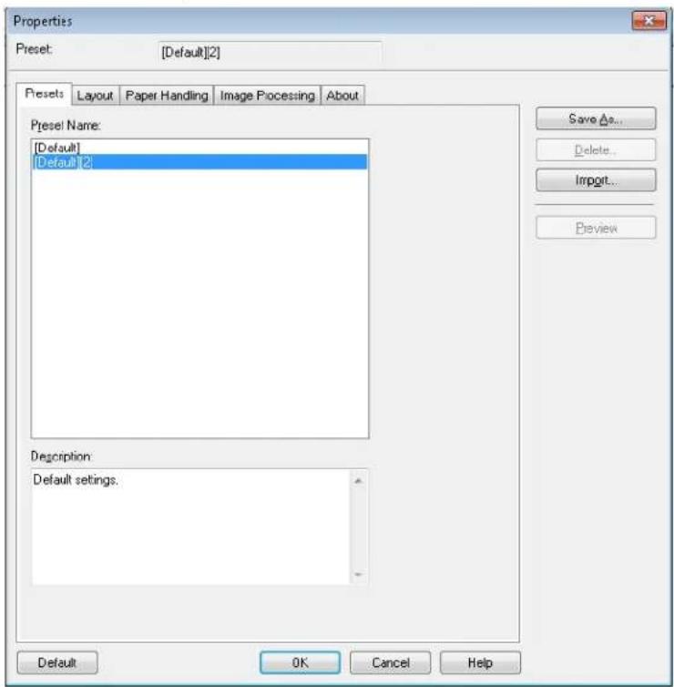 KODAK Truper 3610 - When the scanner is connected, select Source>Advanced Properties to setup your scanner properties. - 2