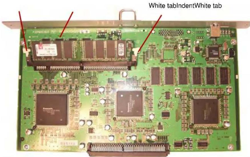 KODAK Truper 3610 - Installing the DIMM module - 2