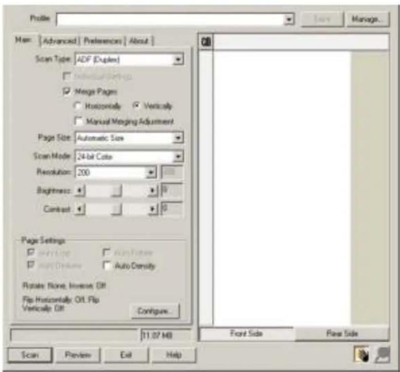 PLUSTEK SmartOffice PL1530 - Scan within NewSoft Presto! PageManager: - 1