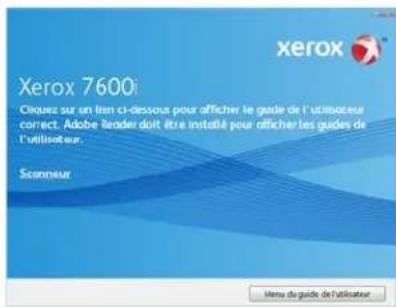 XEROX 7600i - Consultation des guides de l'utilisateur - 2