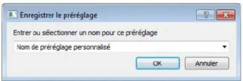 XEROX 7600i - Pour renommer un préréglage : - 1