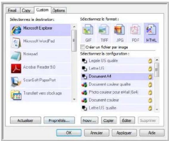 XEROX 7600i - Création d'une page Web HTML à partir de documents numérisés - 1