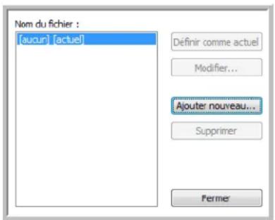 XEROX 7600i - Pour créer un dictionnaire personnel : - 3