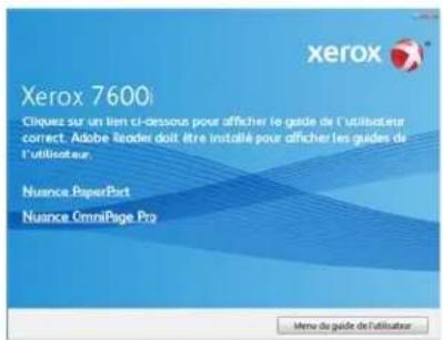 XEROX 7600i - Consultation des guides de l'utilisateur - 3