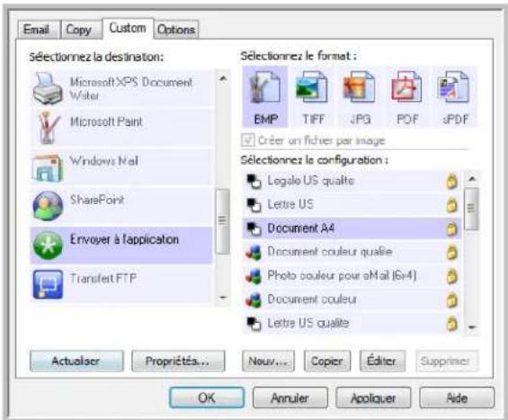 XEROX 7600i - Envoyer à l'application - 1