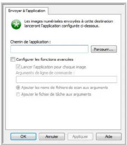 XEROX 7600i - Envoyer à l'application - 2