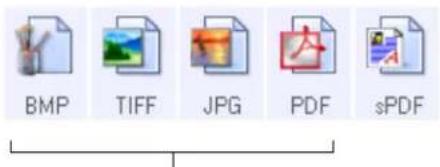 XEROX 7600i - Formats de fichier - 1