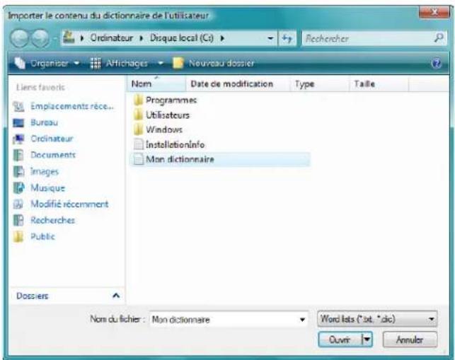 XEROX 7600i - Pour modifier un dictionnaire de l'utilisateur : - 2
