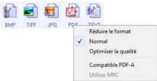 XEROX 7600i - Pour sélectionner la taille d'un fichier PDF : - 1