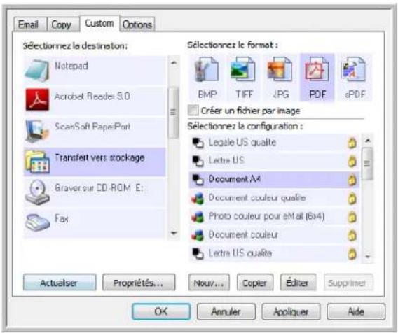 XEROX 7600i - Configuration de plusieurs dossiers pour le Transfert vers stockage - 1