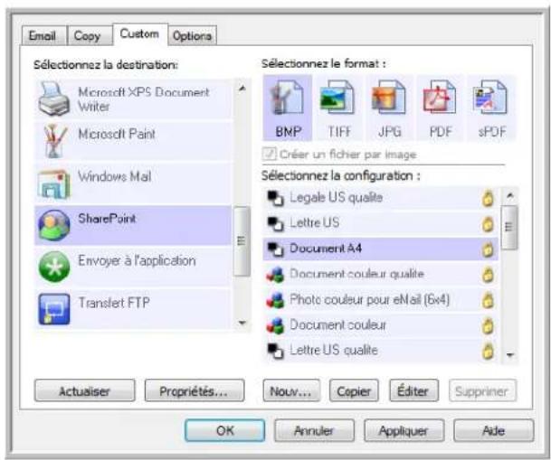 XEROX 7600i - Visualiseur du journal du lien SharePoint - 3